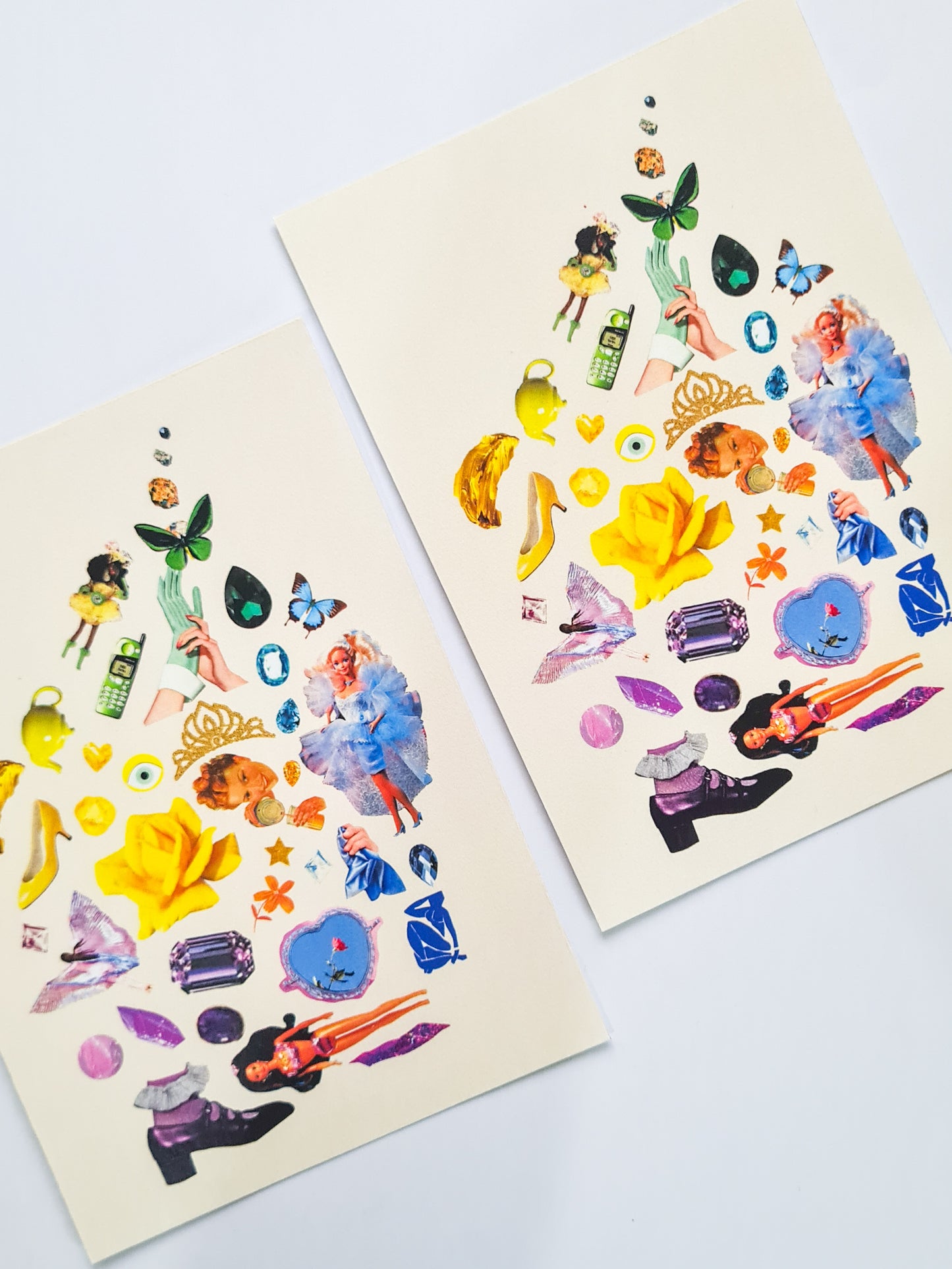 A Feminine Curation of Things, 5” x 7” art print - Woman Create