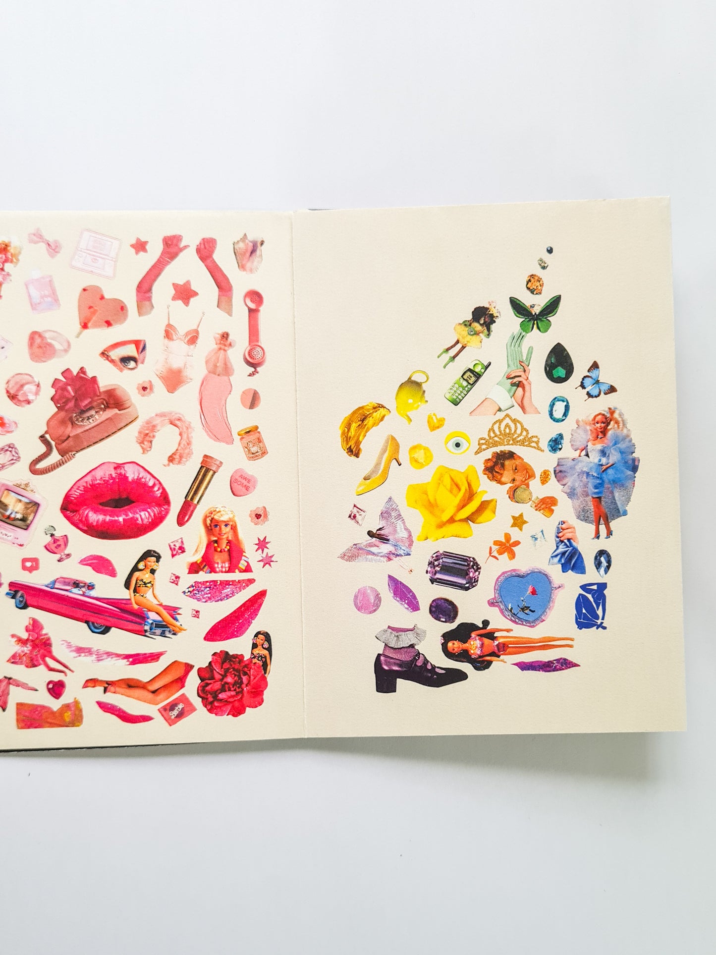 'TINY OBSESSIONS' collage zine - Woman Create