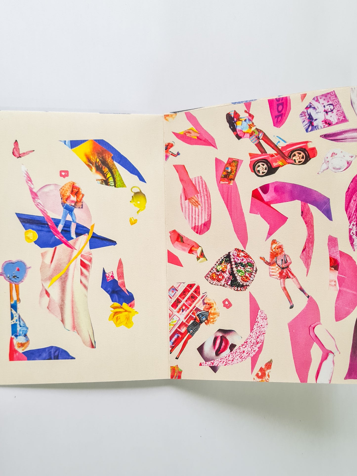 'TINY OBSESSIONS' collage zine - Woman Create
