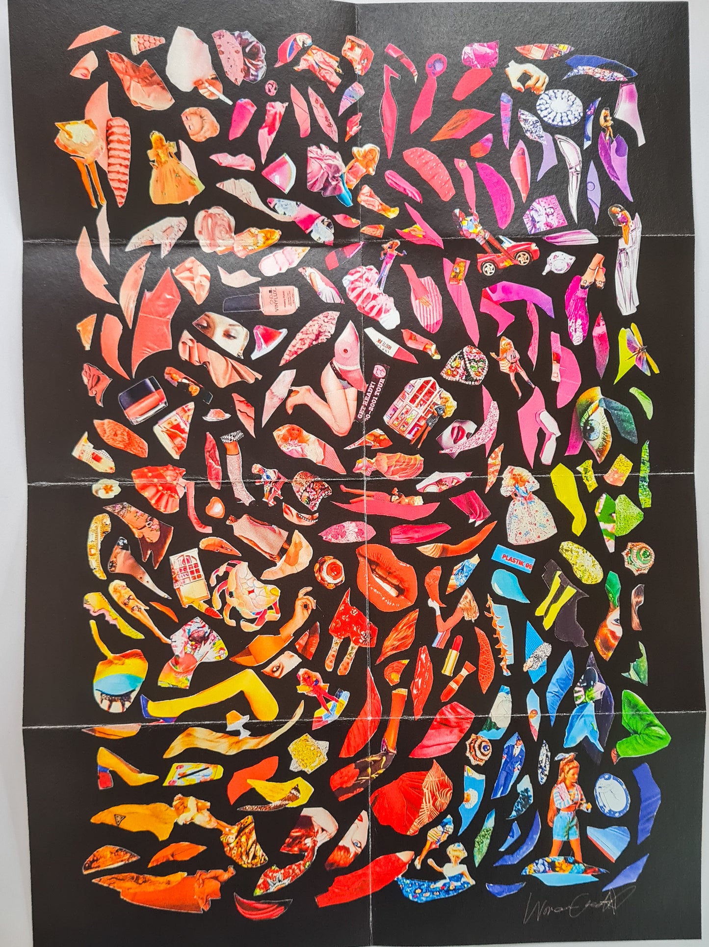 'TINY OBSESSIONS' collage zine - Woman Create