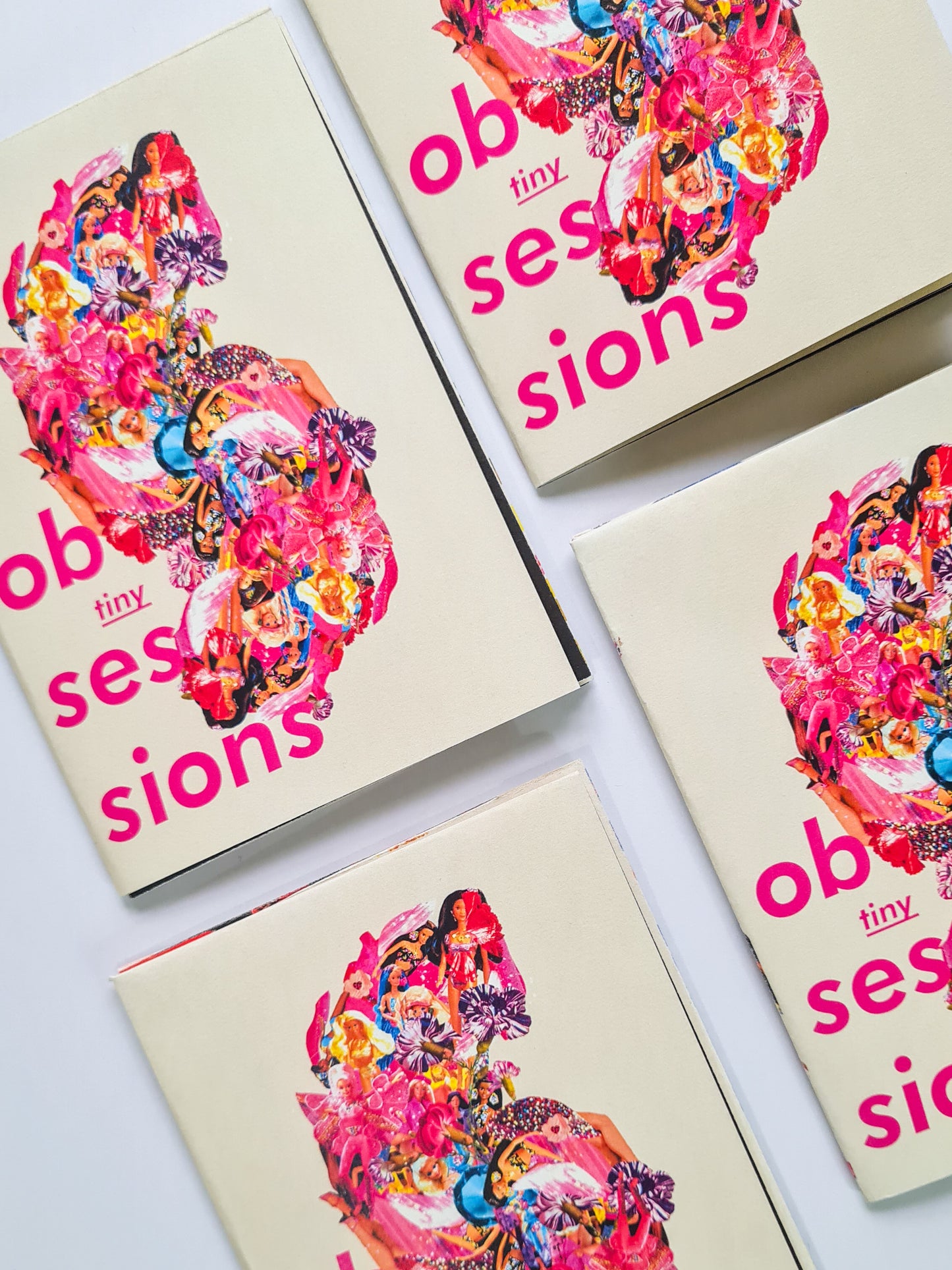 'TINY OBSESSIONS' collage zine - Woman Create