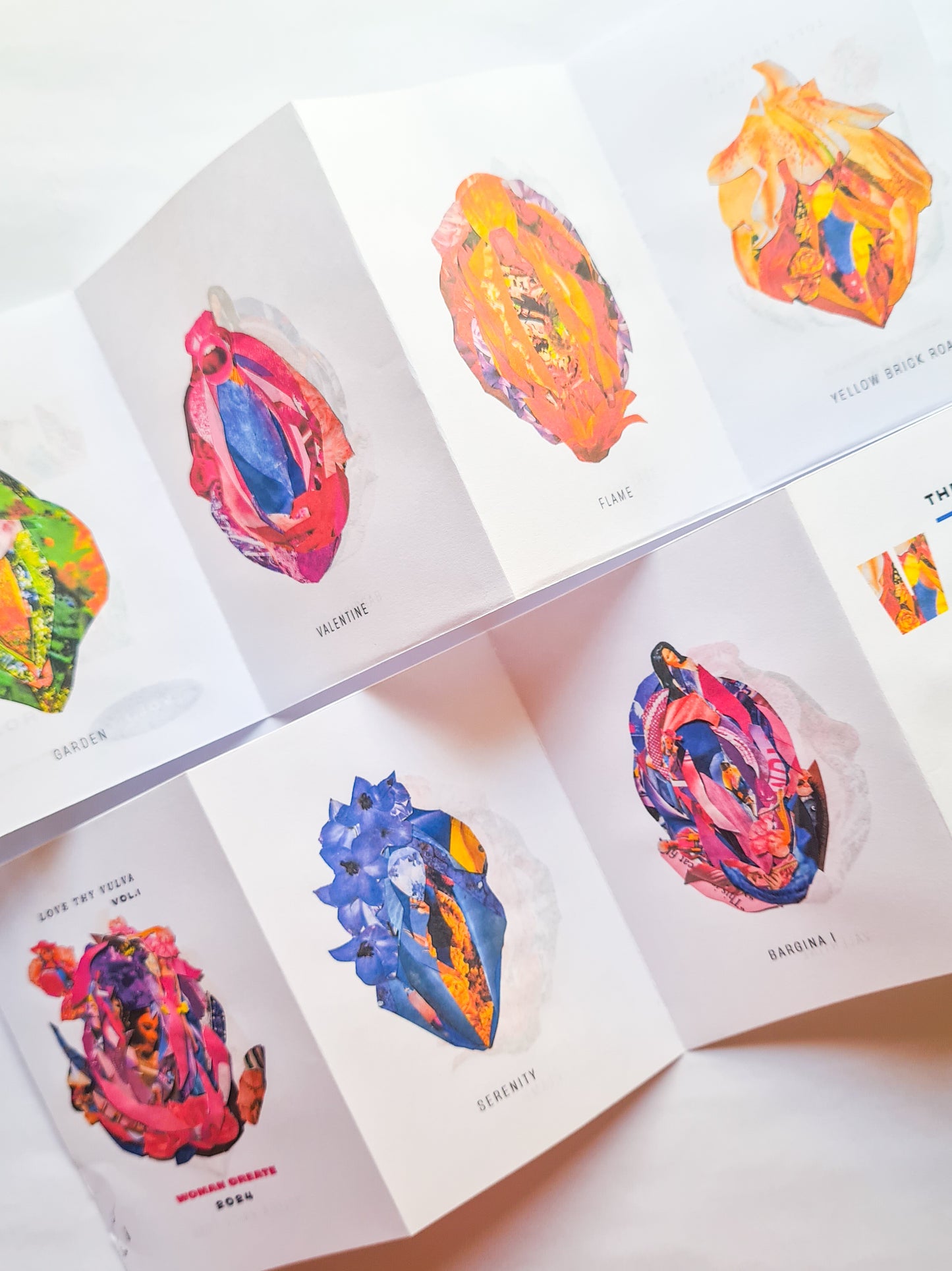 'The VULVA Project vol.1' collage zine - Woman Create