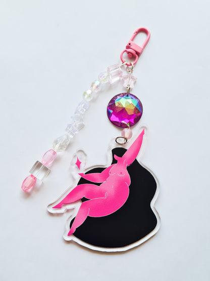 LOVELY BODIES Last Charm + Vinyl Sticker Set - Woman Create