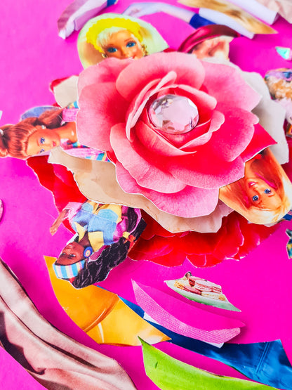 Petals (2023), framed - Woman Create