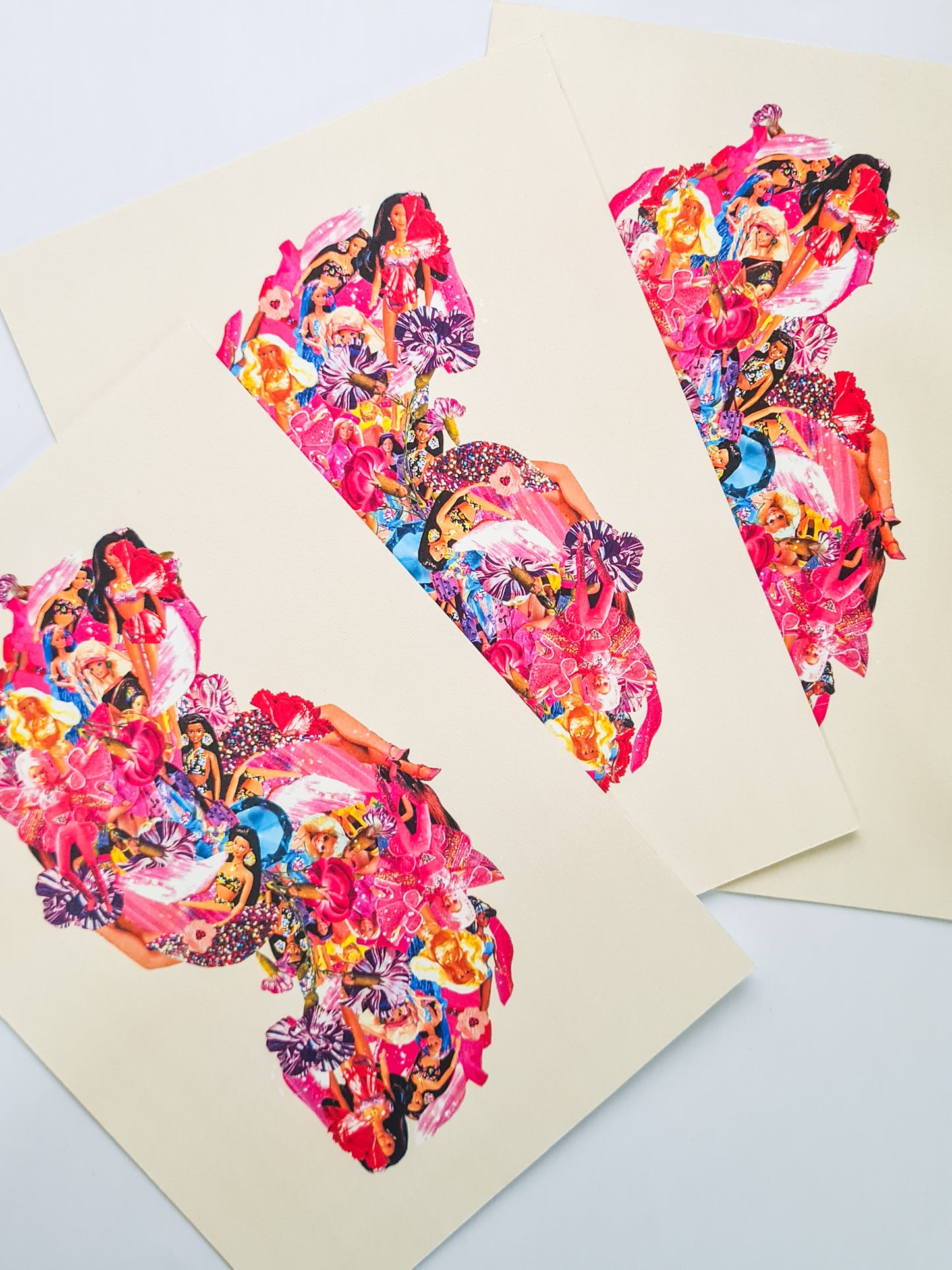 Barbies Assemble!, A5 art print - Woman Create
