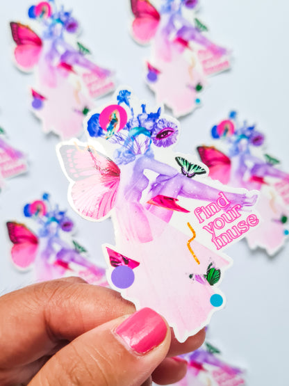 FEMININE POWER sticker set - Woman Create