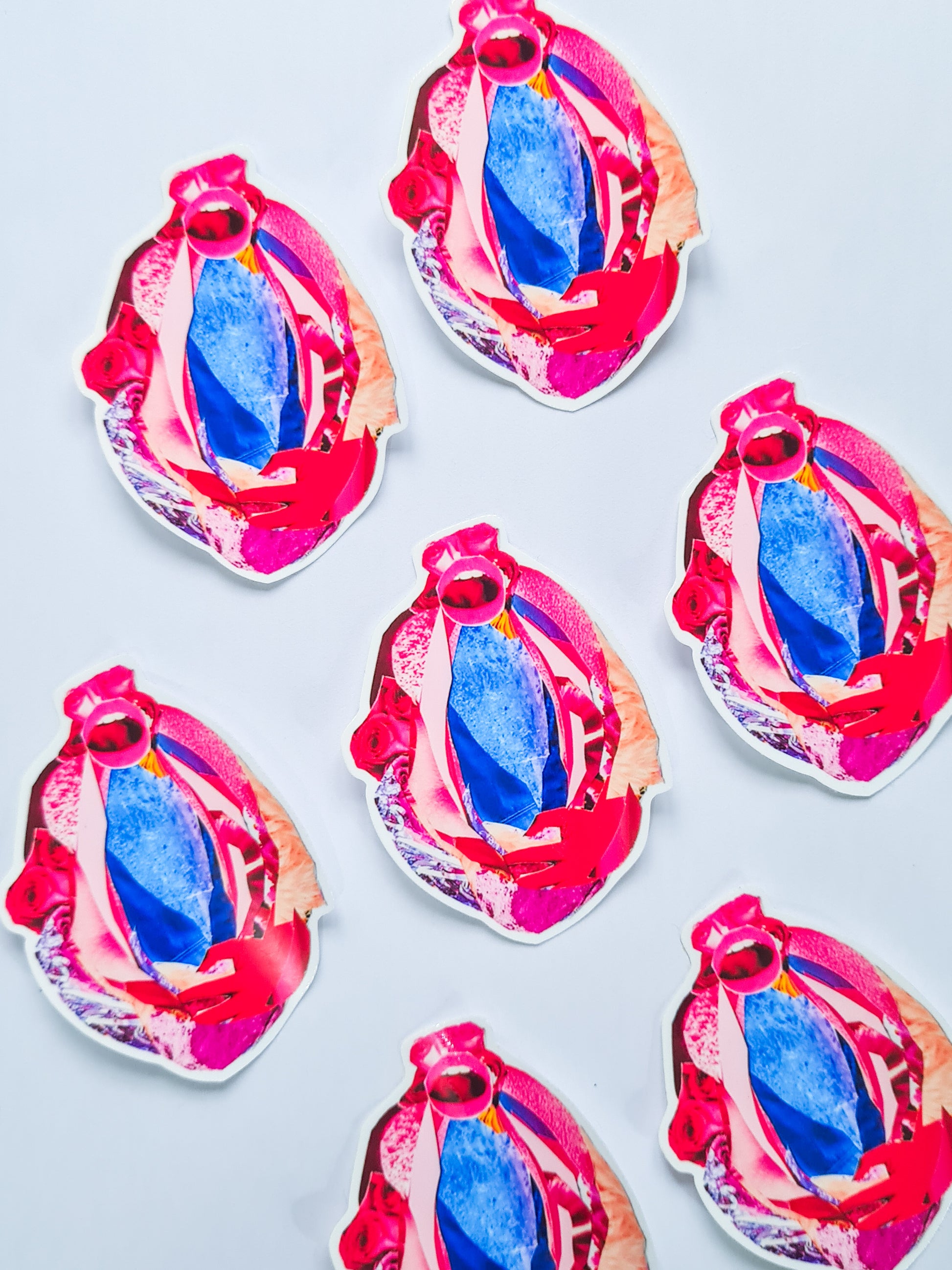 VULVA #2 collage sticker - Woman Create