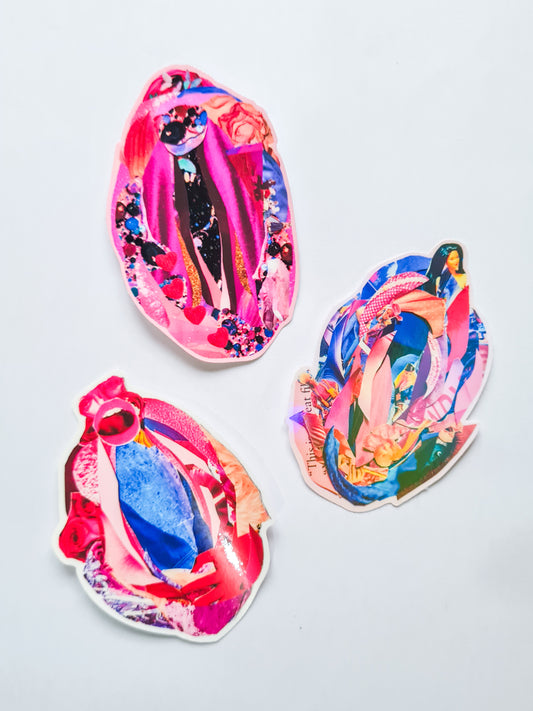 VULVA collection 1 - sticker set - Woman Create