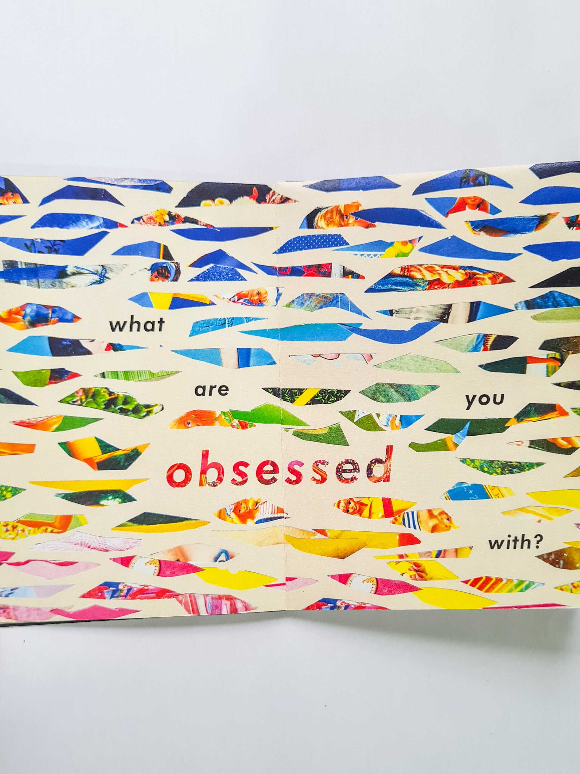 'TINY OBSESSIONS' collage zine - Woman Create