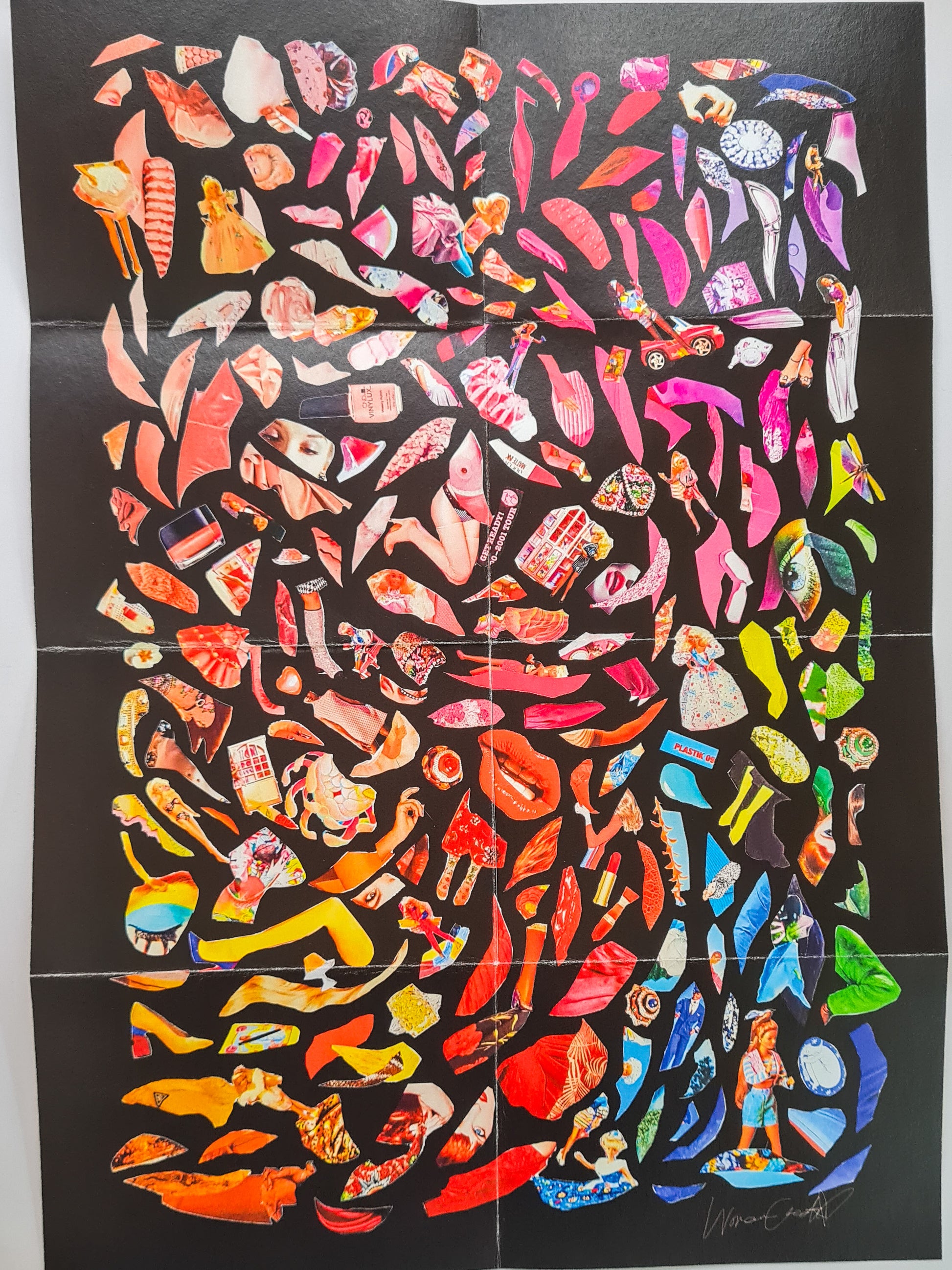 'TINY OBSESSIONS' collage zine - Woman Create