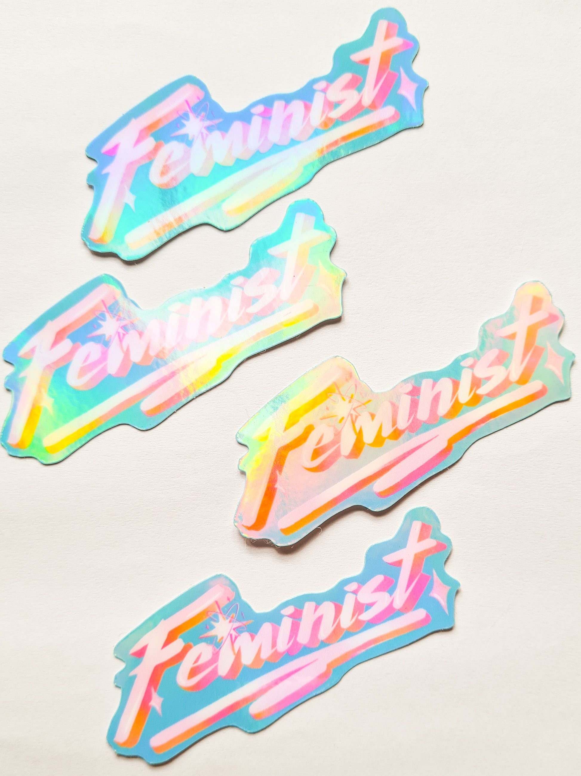FEMINIST type sticker - Woman Create