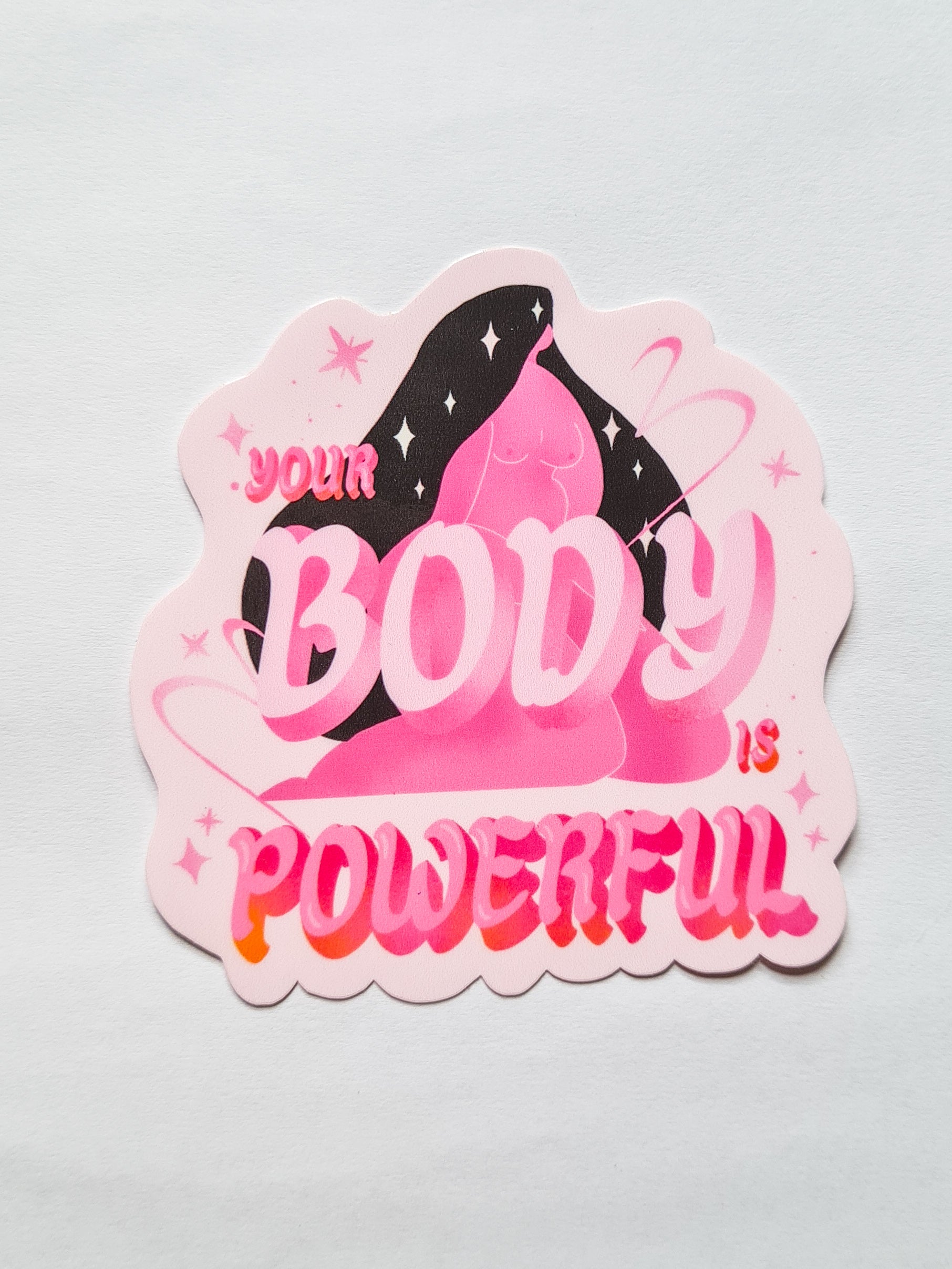 PINK FEMINIST POWER sticker set - Woman Create