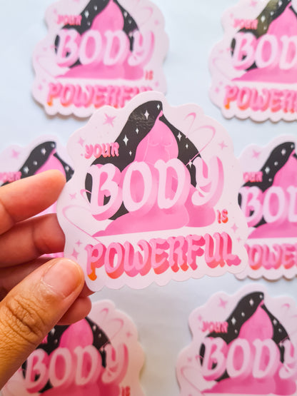 LOVELY BODIES Last Charm + Vinyl Sticker Set - Woman Create