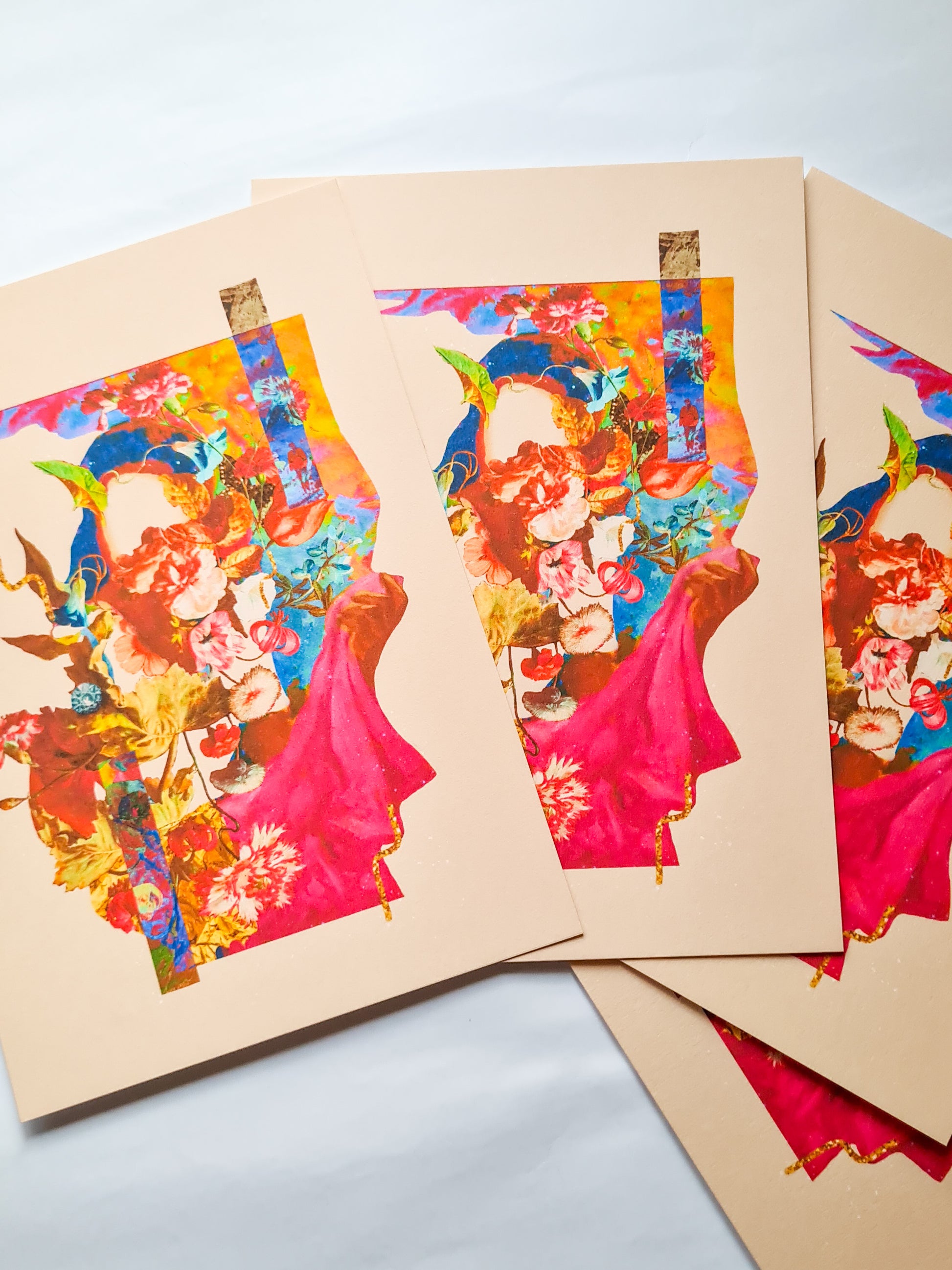 Rare, A5 art print - Woman Create
