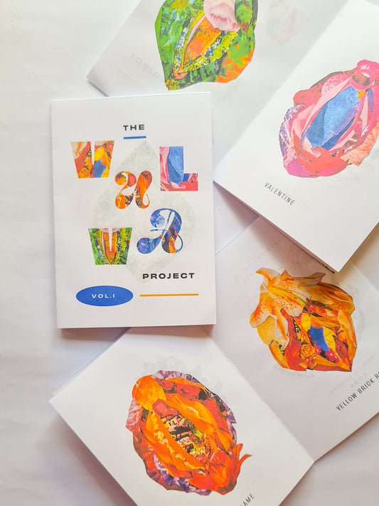 'The VULVA Project vol.1' collage zine - Woman Create