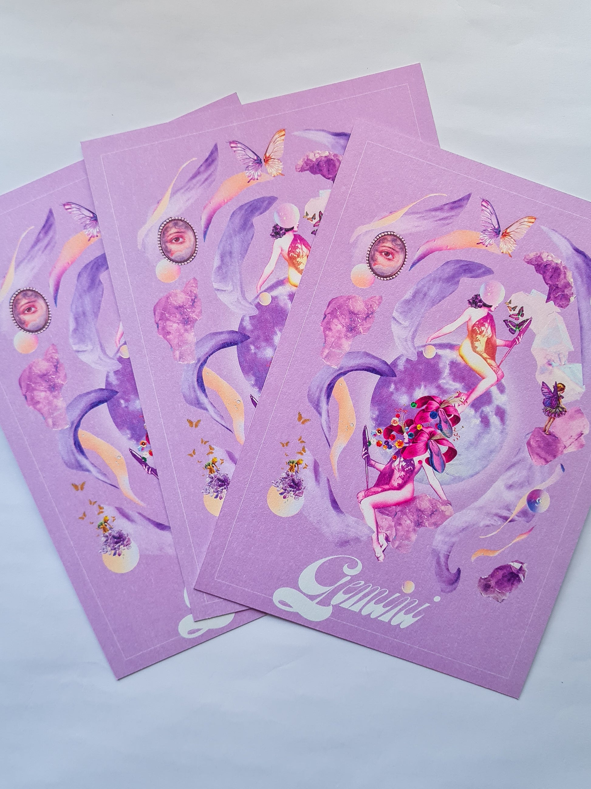 GEMINI, A5 / A4 art print - Woman Create