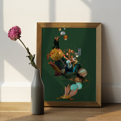 Custom Collage Portraits - Woman Create