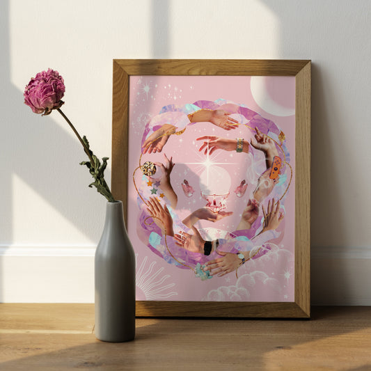 Custom Collage Portraits - Woman Create