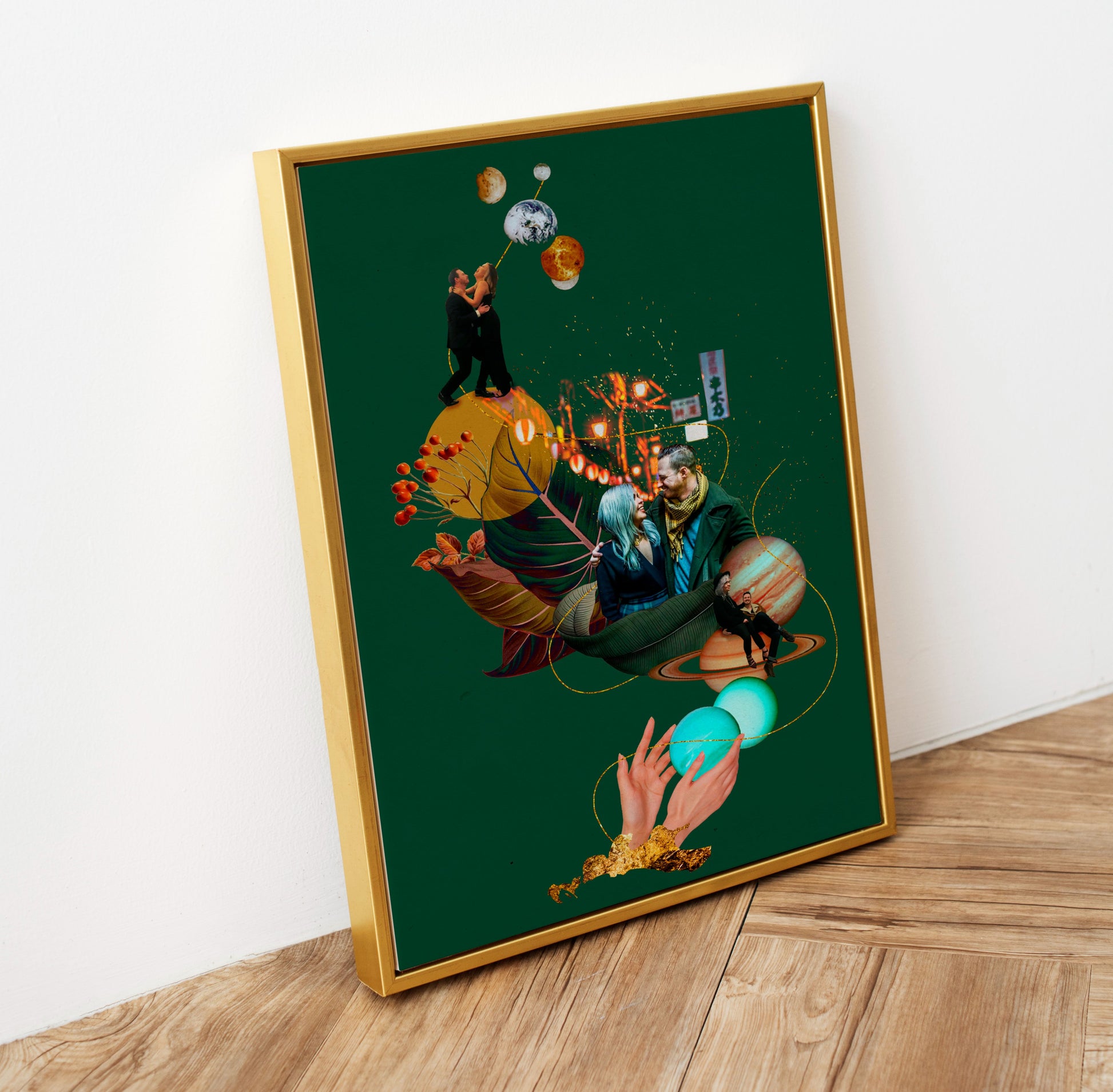 Custom Collage Portraits - Woman Create