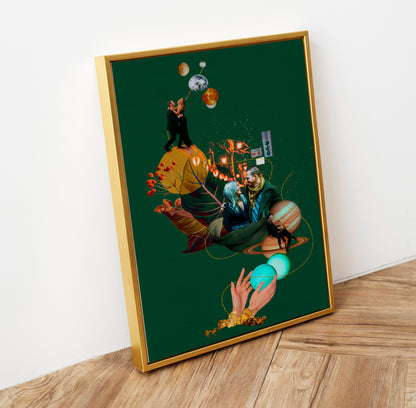 Custom Collage Portraits - Woman Create